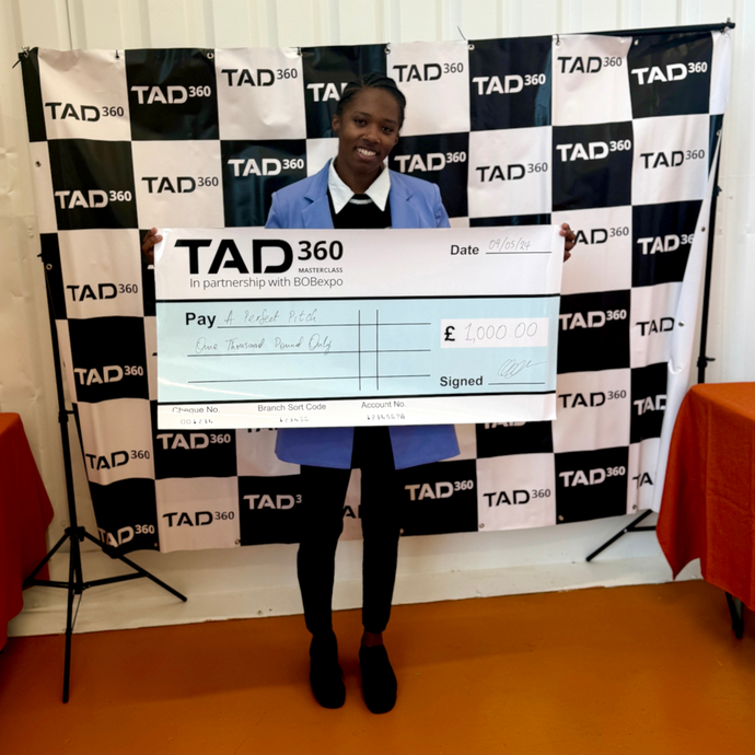 "Impromptu Success: Winning £1000 at Tad360 Masterclass Event Hosted by BobExpo and NatWest"